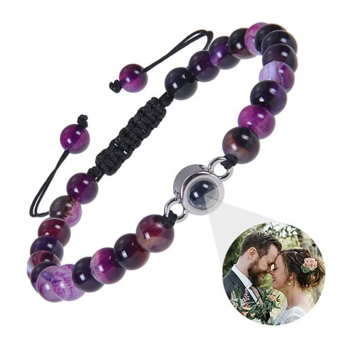 BowLift | Projection Bracelet with Infinity Heart and Personalized Photo