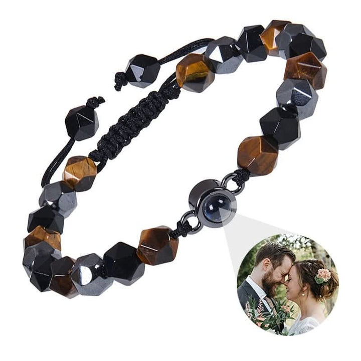 BowLift | Projection Bracelet with Infinity Heart and Personalized Photo
