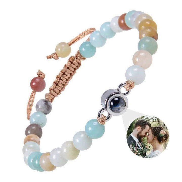 BowLift | Projection Bracelet with Infinity Heart and Personalized Photo