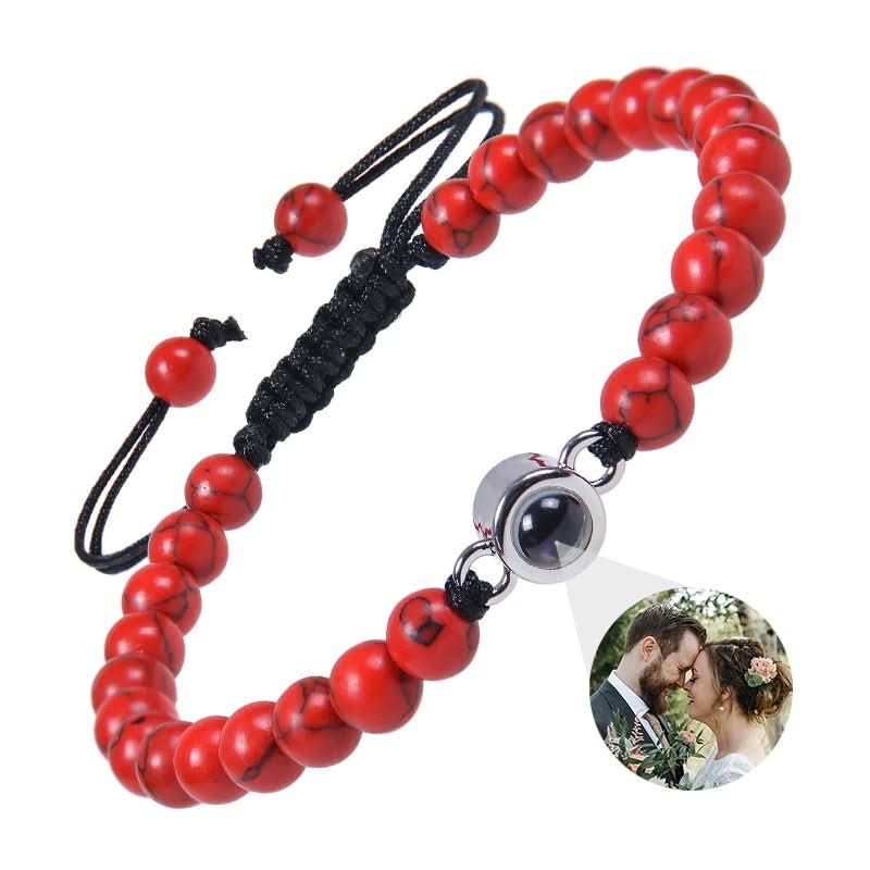 BowLift | Projection Bracelet with Infinity Heart and Personalized Photo