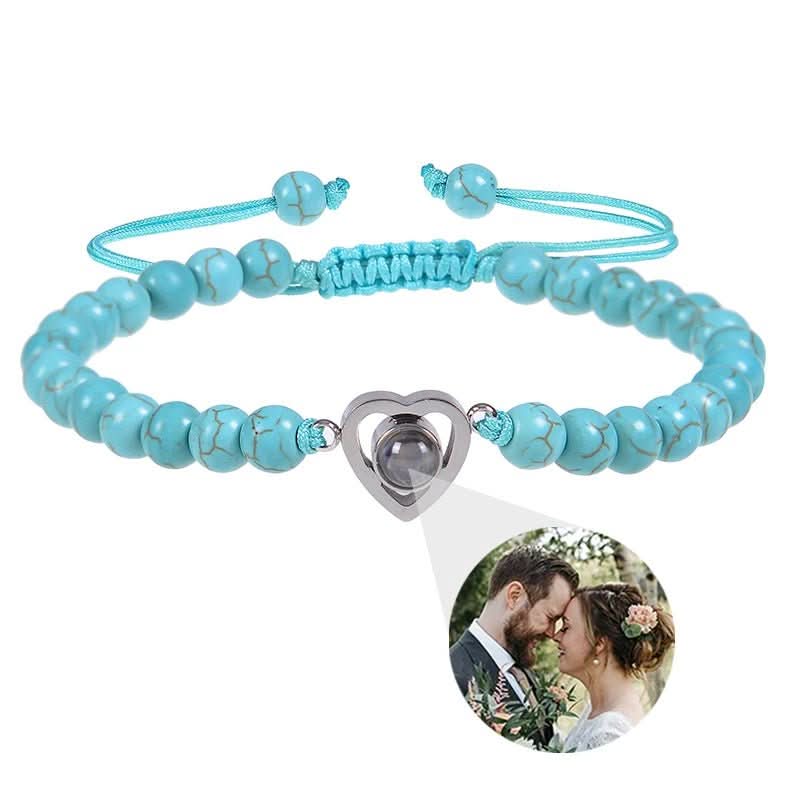 BowLift | Projection bracelet with infinity heart and personalized photo