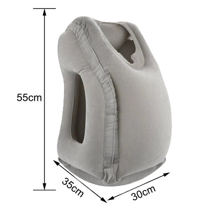 BowLift | Inflatable Sleeping Anywhere and Everywhere with Ultimate Nap Pillow