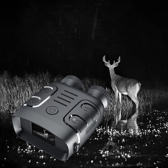 BowLift | Infrared Night Vision Binoculars Camera - HD 4x Zoom Night Vision Goggles for Total Darkness