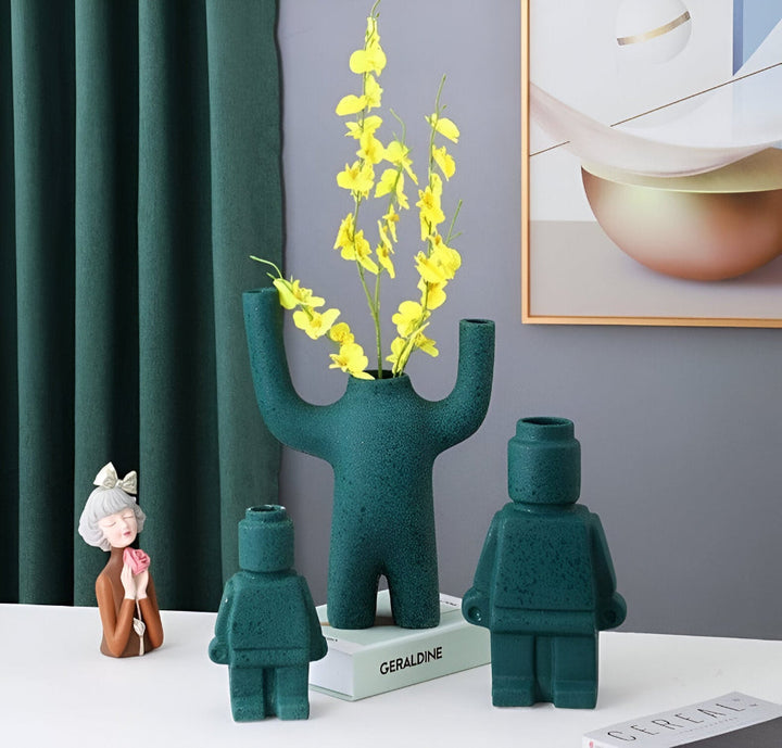 BowLift | Masoned Plant Pot in Robot Design