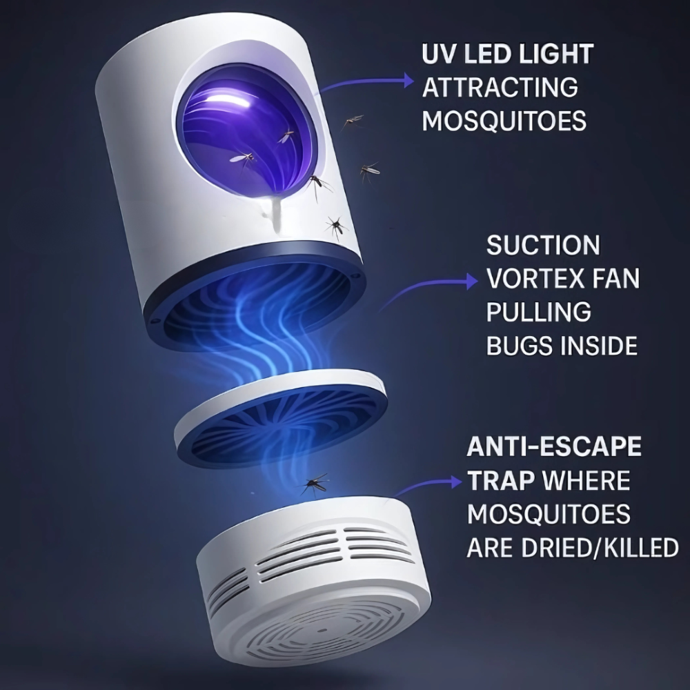 BowLift | UV Light Electric Insect Killer Lamp Mosquito Trap