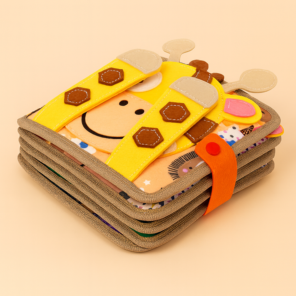 BowLift | Activity Book Soft Fabric Montessori Toy