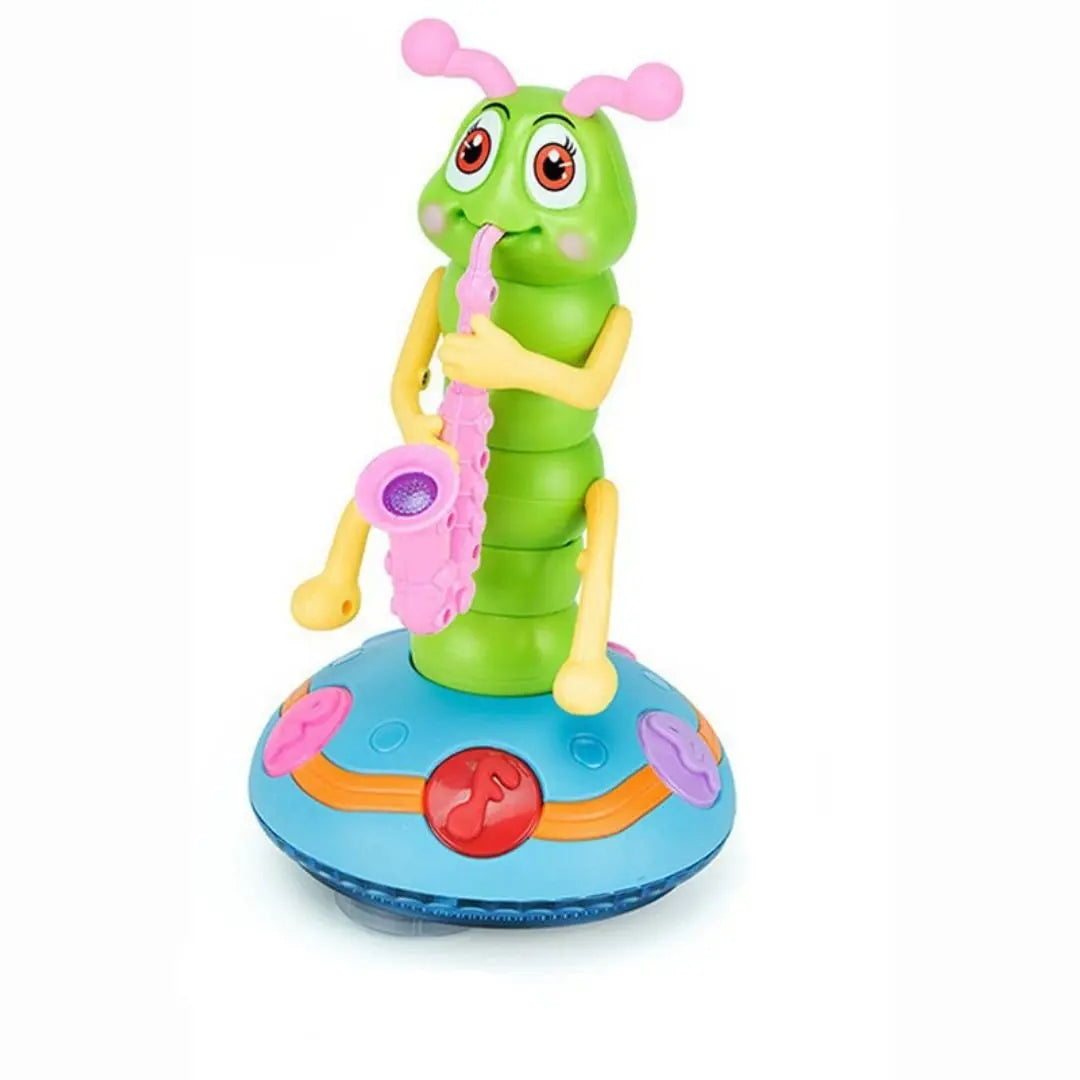 BowLift | Interactive dancing saxophone caterpillar with lights