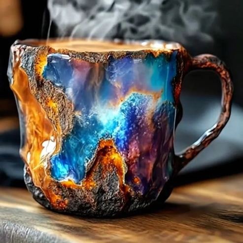 BowLift | CrystalBrew Coffee Mugs | Elegant mineral crystal mugs for a unique coffee experience
