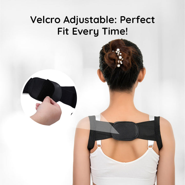 BowLift | Invisible Back Posture Corrector | Adjustable, Comfortable Design for Improved Posture and Back Support