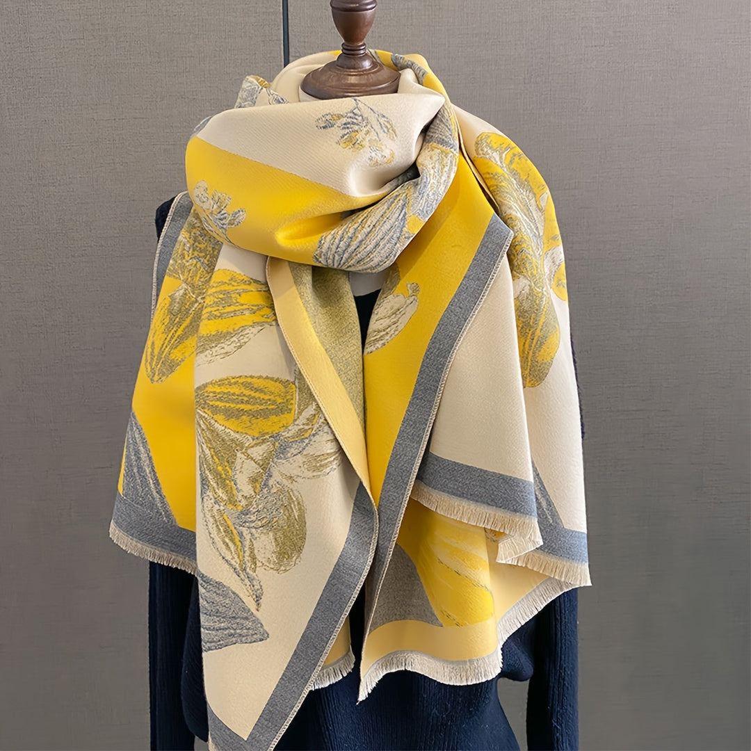 BowLift | Iris Floral Soft Scarf Shawl