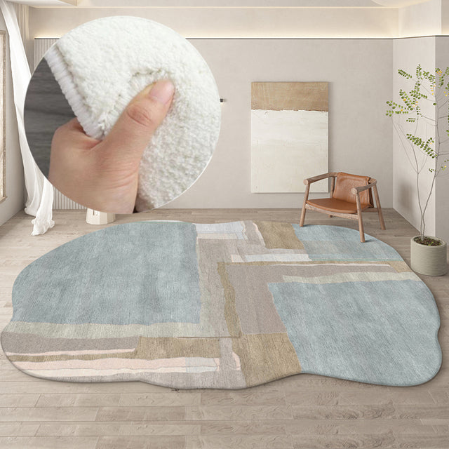 BowLift | Irregular round rug home decoration