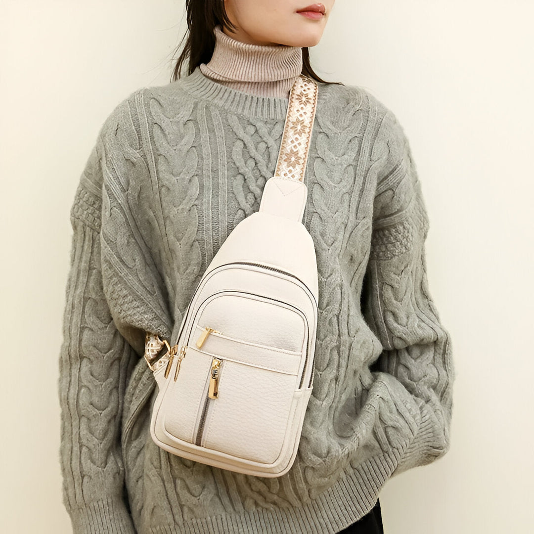 BowLift | LuxuraGuard Chic Shoulder Bag | Stylish design against theft for safe everyday use