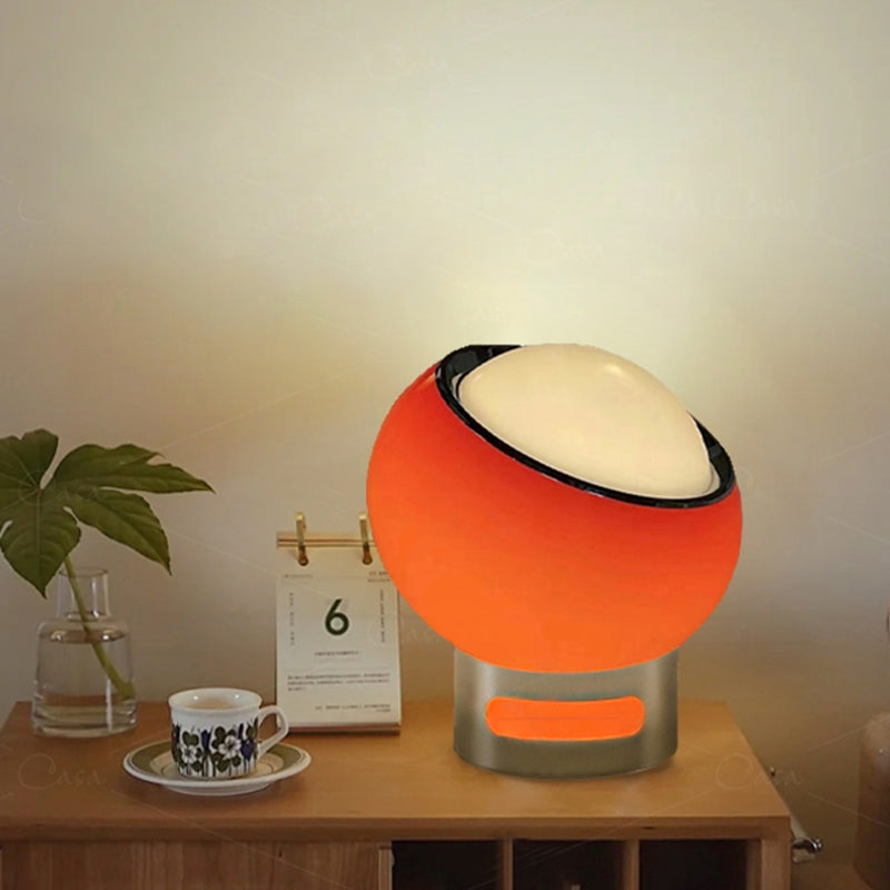 BowLift | OpalElegance Lamp - Minimalist Table Lamp in Bauhaus Style