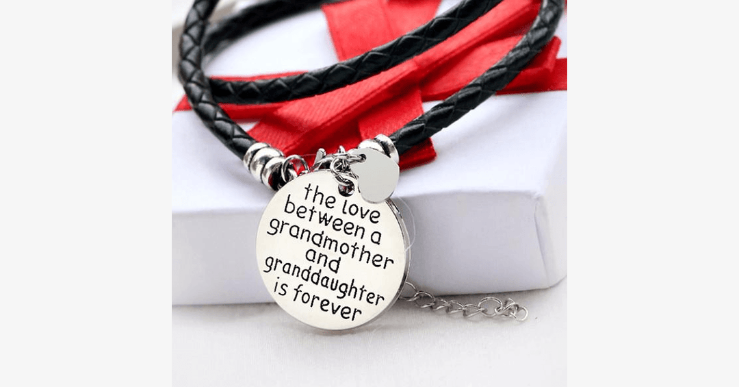 BowLift | The love between a grandmother and granddaughter is forever - hand-stamped wristwatch