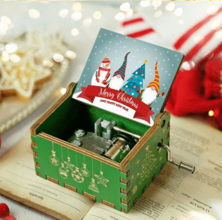 BowLift | Christmas Music Box for Festive Decoration