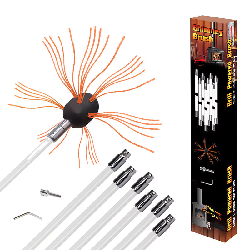BowLift | Janitorial Brushes Cleaning Tools For Chimney House Cleaner Cleaning Tool Brush Kit Chimney Sweep Kit