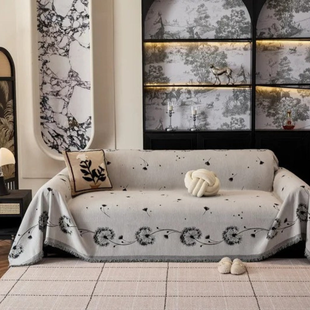 BowLift | Japandi Dandelion Puff Sofa Cover