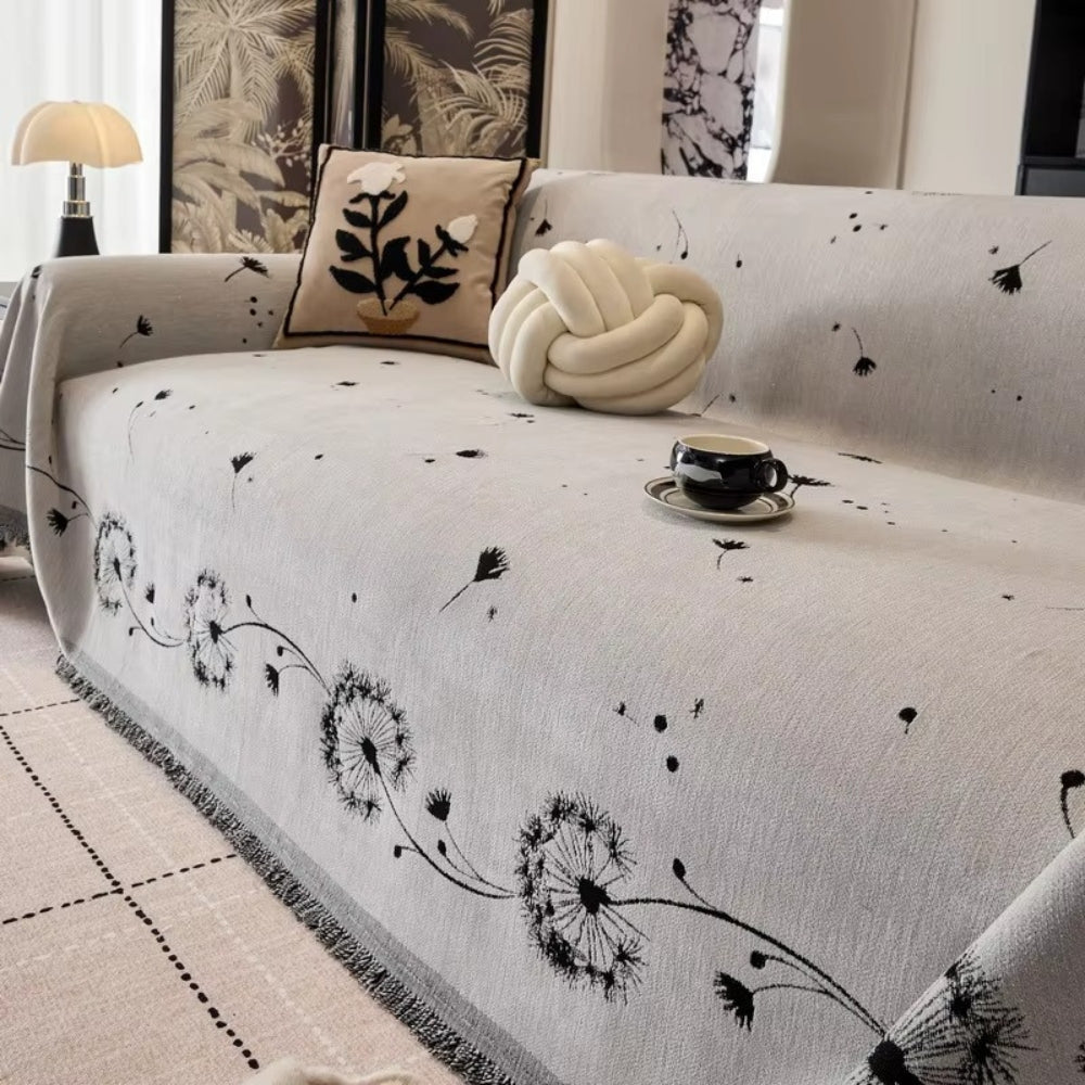 BowLift | Japandi Dandelion Puff Sofa Cover