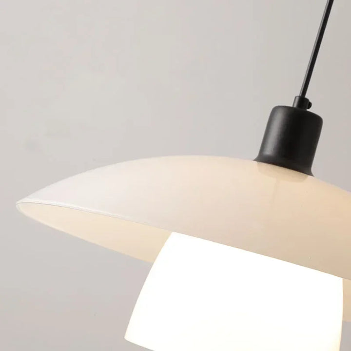 Modern Japanese Pendant Light Made of Glass – Minimalist Hanging Light for Dining Room and Kitchen | Bowlift
