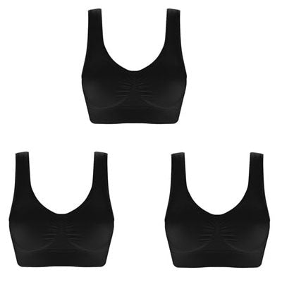 BowLift | Value pack 3pcs Seamless Push Up Bra Wireless Underwear