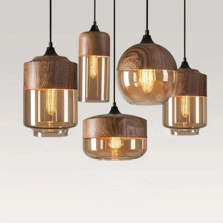 BowLift | Luxury Pendant Lamp Mouth-Blown Glass Adjustable Cable