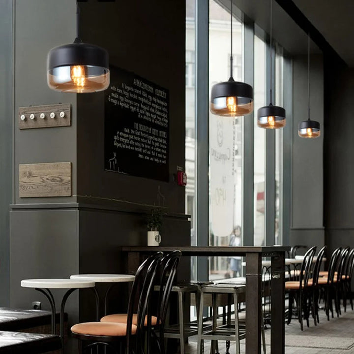 BowLift | Luxury Pendant Lamp Mouth-Blown Glass Adjustable Cable