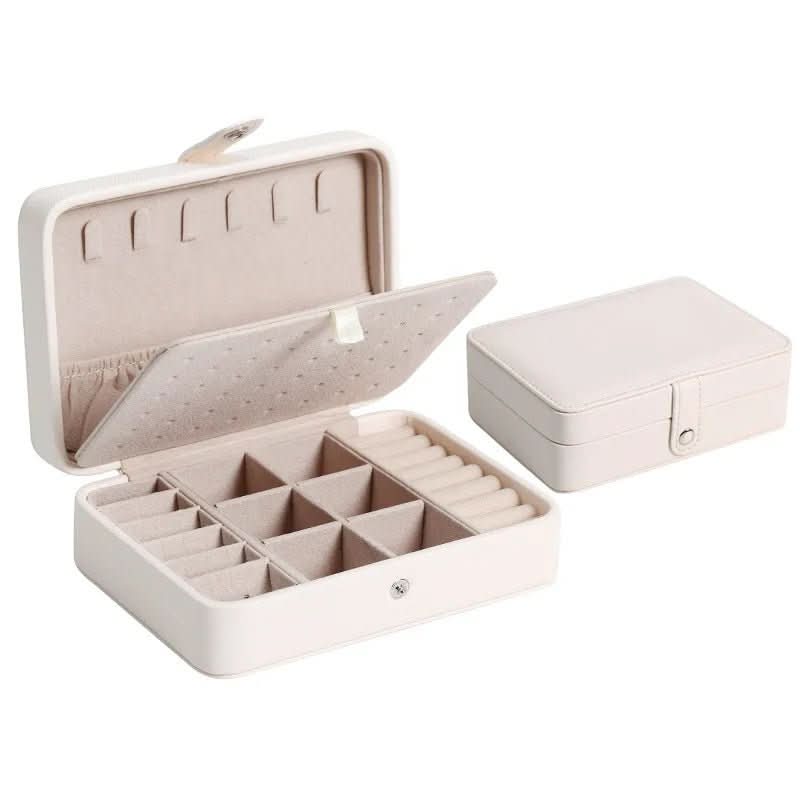 BowLift | Elegant Leather Jewelry Box for Rings & Earrings