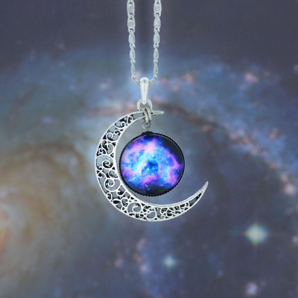 Crescent Galaxy Necklaces | Bowlift
