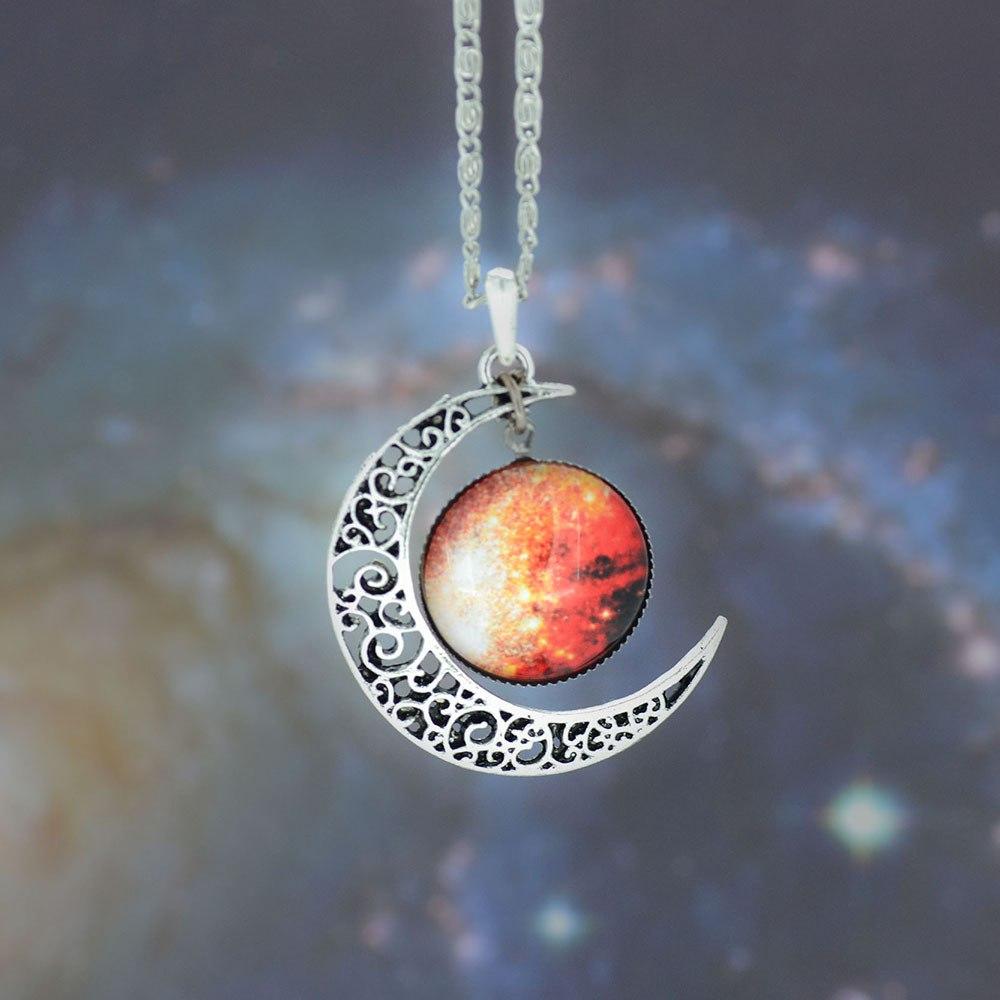 Crescent Galaxy Necklaces | Bowlift
