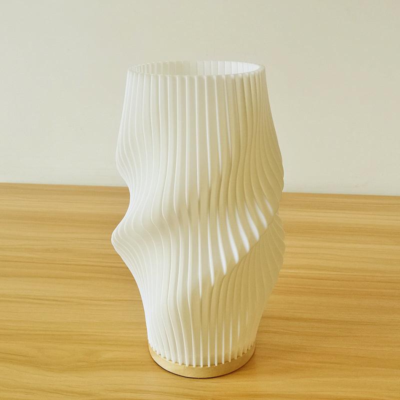 BowLift | CharmAura - Sophisticated Cream Table Lamp