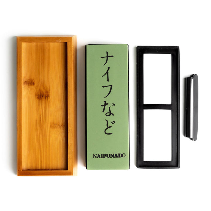 BowLift | Professional Whetstone Knife Sharpener - Dual-Sided Grit for Precision Sharpening & Maintenance of Kitchen Knives