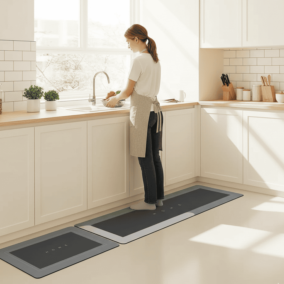 BowLift | Comfortable Water-Repellent Kitchen Mat for Everyday Use