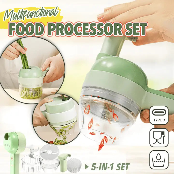 BowLift | Cordless Multifunction Electric Mill – Effortless Cutting, Chopping & Cleaning