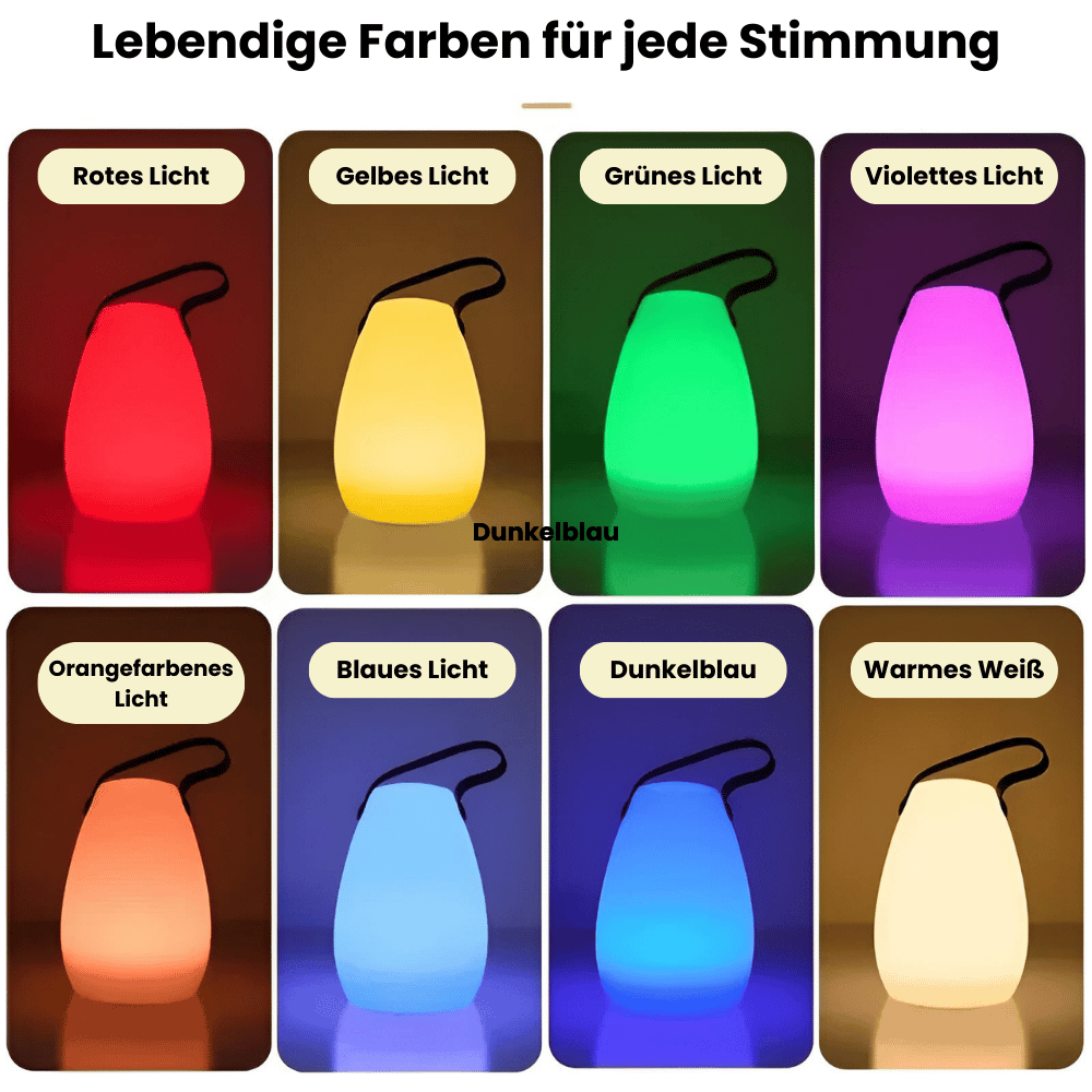BowLift | Wireless LED Table Lamp | Portable Waterproof Light