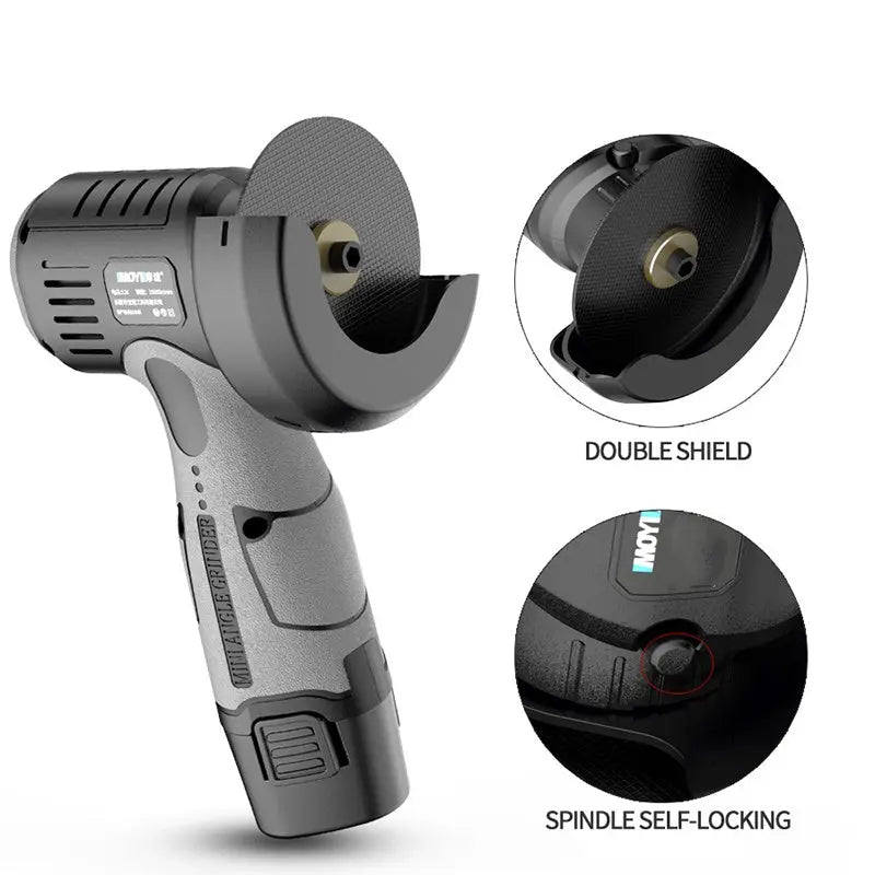 BowLift | Cordless Mini Angle Grinder with Cutting Disc