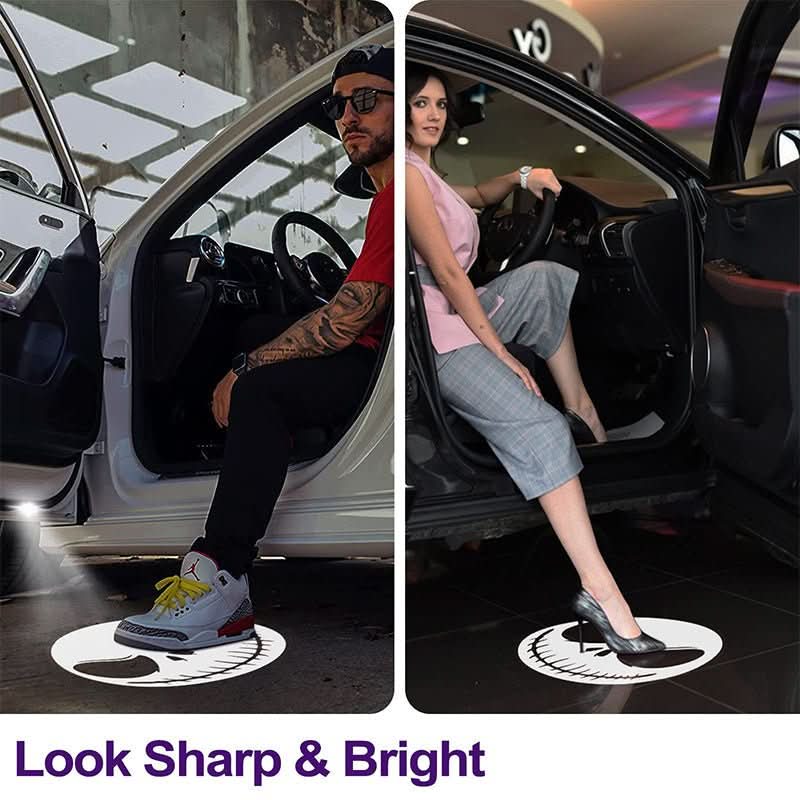 BowLift | Wireless LED car door light for brand projection