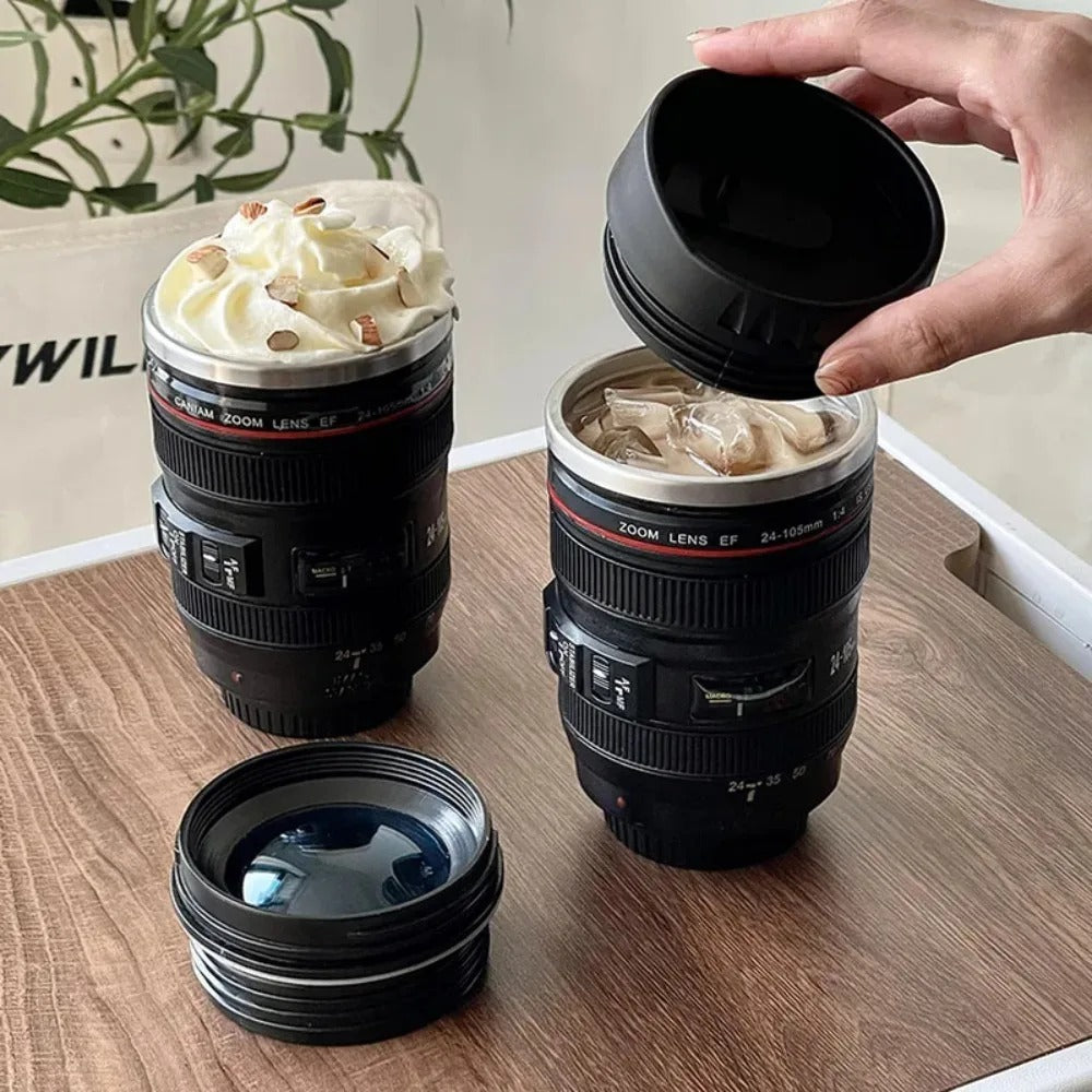 BowLift | Camera Lens Shaped Coffee Mug - FocusMug