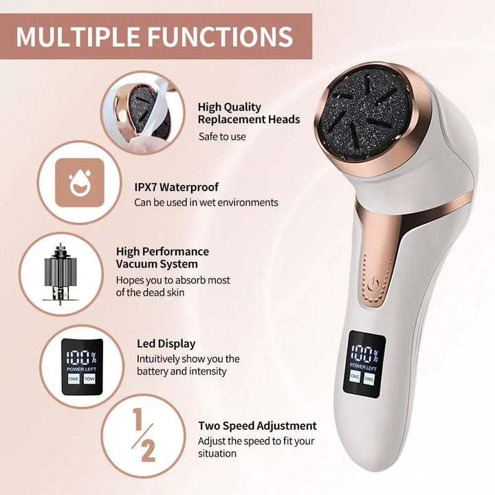 BowLift | Rechargeable foot care device for silky soft feet