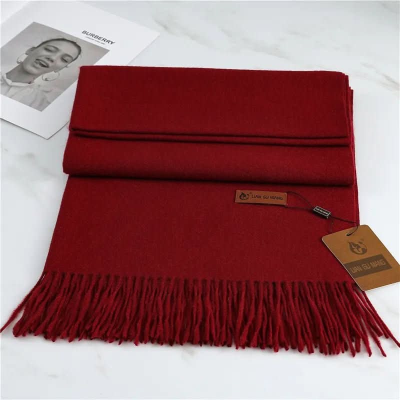 BowLift | Cashmere Scarf with Tassels for Warmth & Elegance