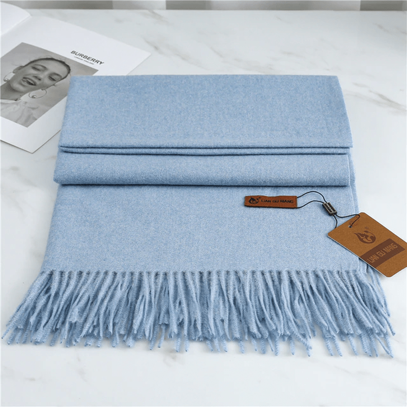 BowLift | Cashmere Scarf with Tassels for Warmth & Elegance