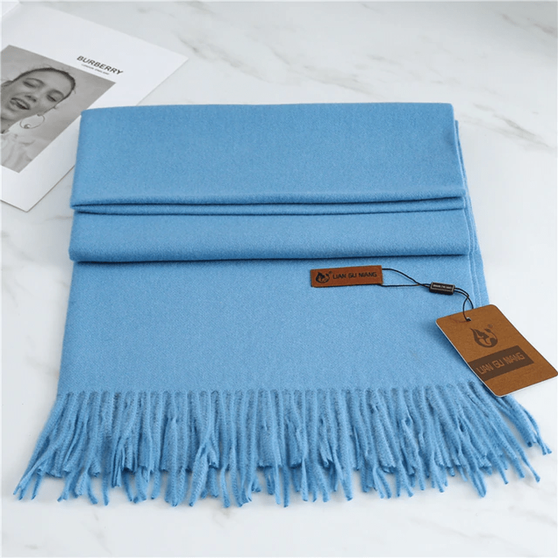 BowLift | Cashmere Scarf with Tassels for Warmth & Elegance