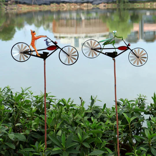 SpinPedals - Wind Chimes with Animals Bowlift