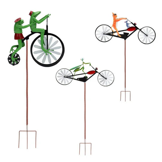 SpinPedals - Wind Chimes with Animals Bowlift