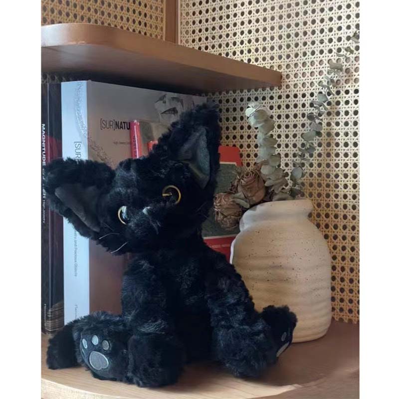 BowLift | Kawaii Black Cat Plush Toy Stuffed Animal