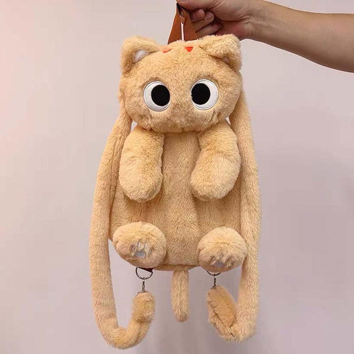 BowLift | Cute Cat Plush Backpack