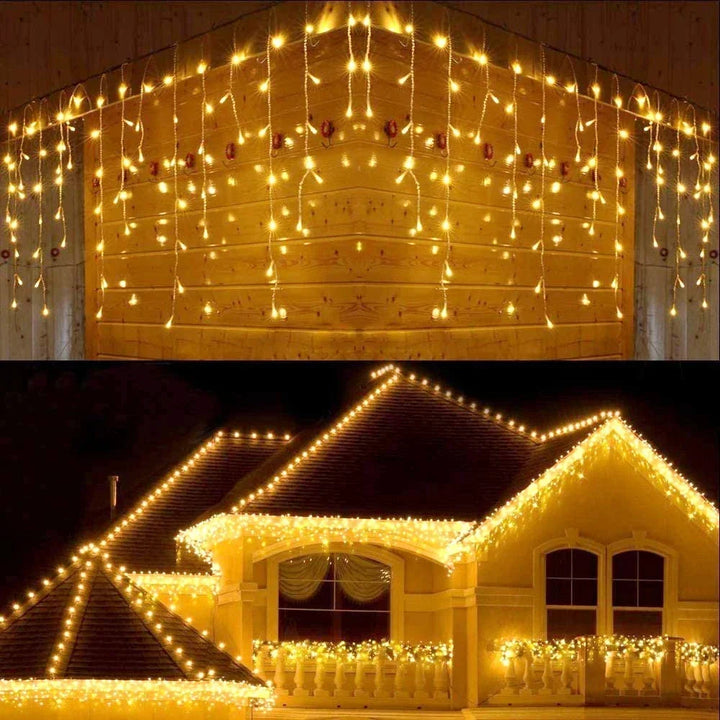 EclatFestif Outdoor lighting - Enchanting LED curtain lighting for outdoors | Bowlift