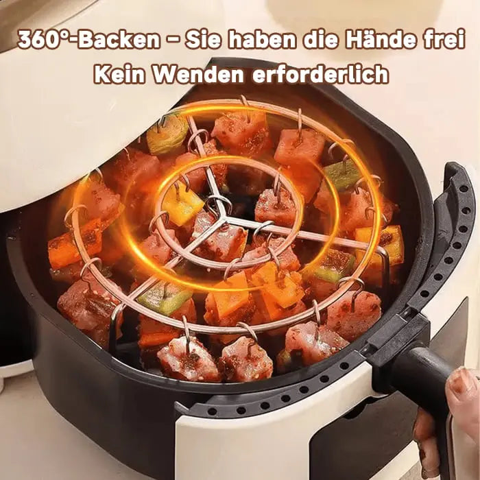 BowLift | Kebab Grill for Hot Air Fryers – Even Cooking & BBQ Enjoyment