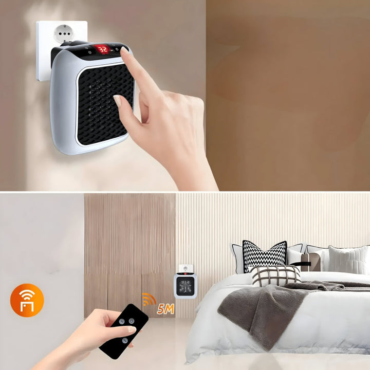 BowLift | WarmiWall Ceramic Wall Heating – Energy-efficient Mini-radiator with Thermostat