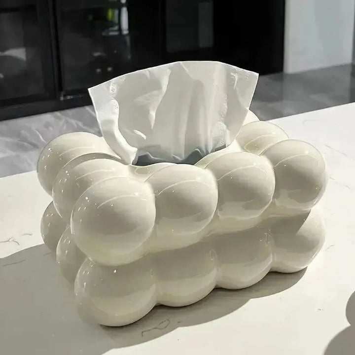 Ceramic Tissue Box - Elegant Tissue Holder | Bowlift