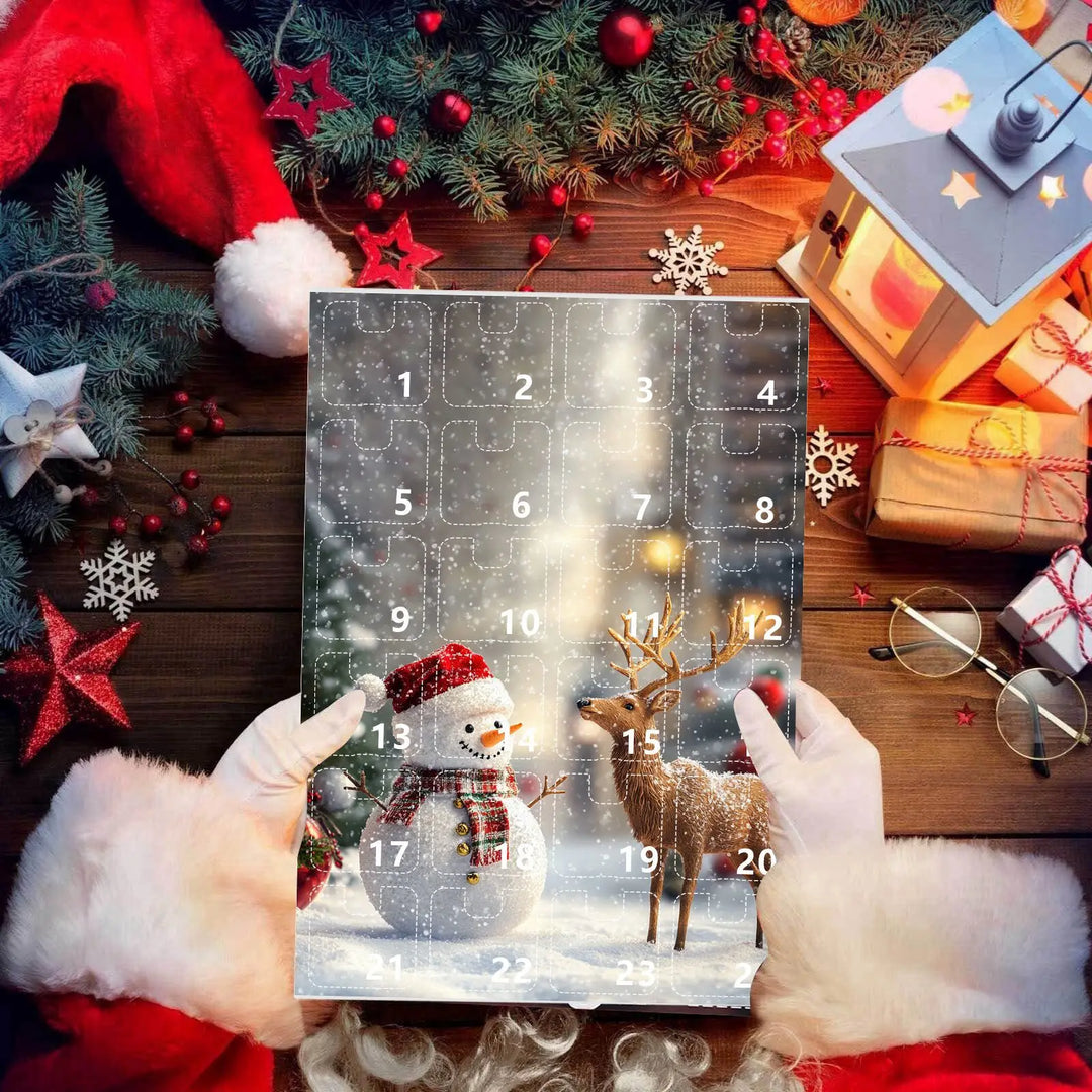 BowLift | Christmas Advent Calendar 2025 with 24 Surprises for Children and Adults – Unique Family Activity